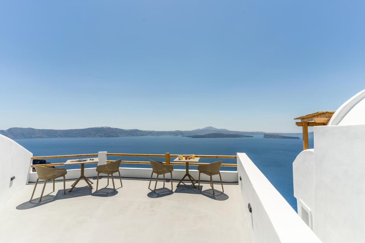 Evanthia Best View Thirassia Island Hotel Exterior foto