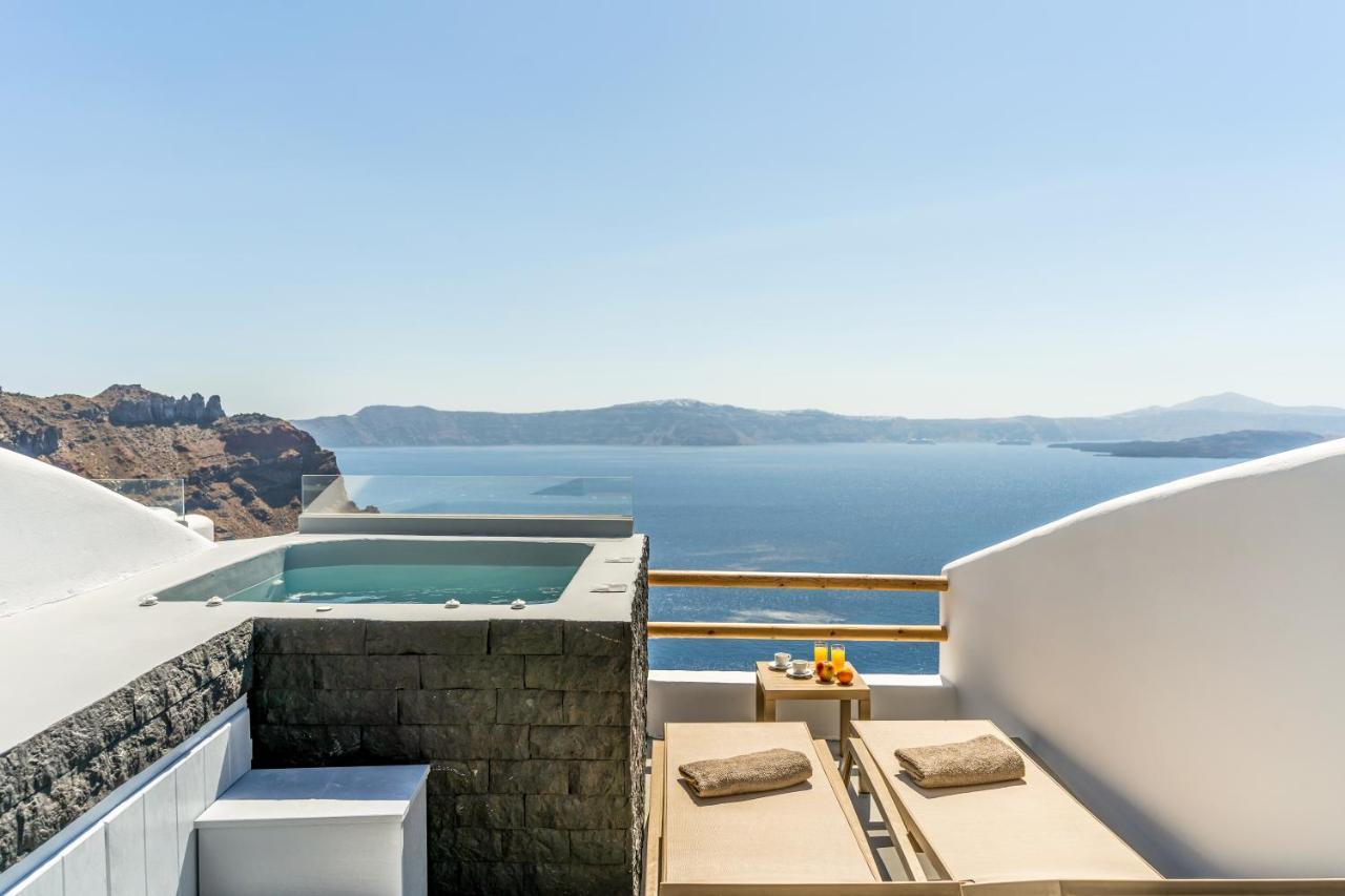 Evanthia Best View Thirassia Island Hotel Exterior foto